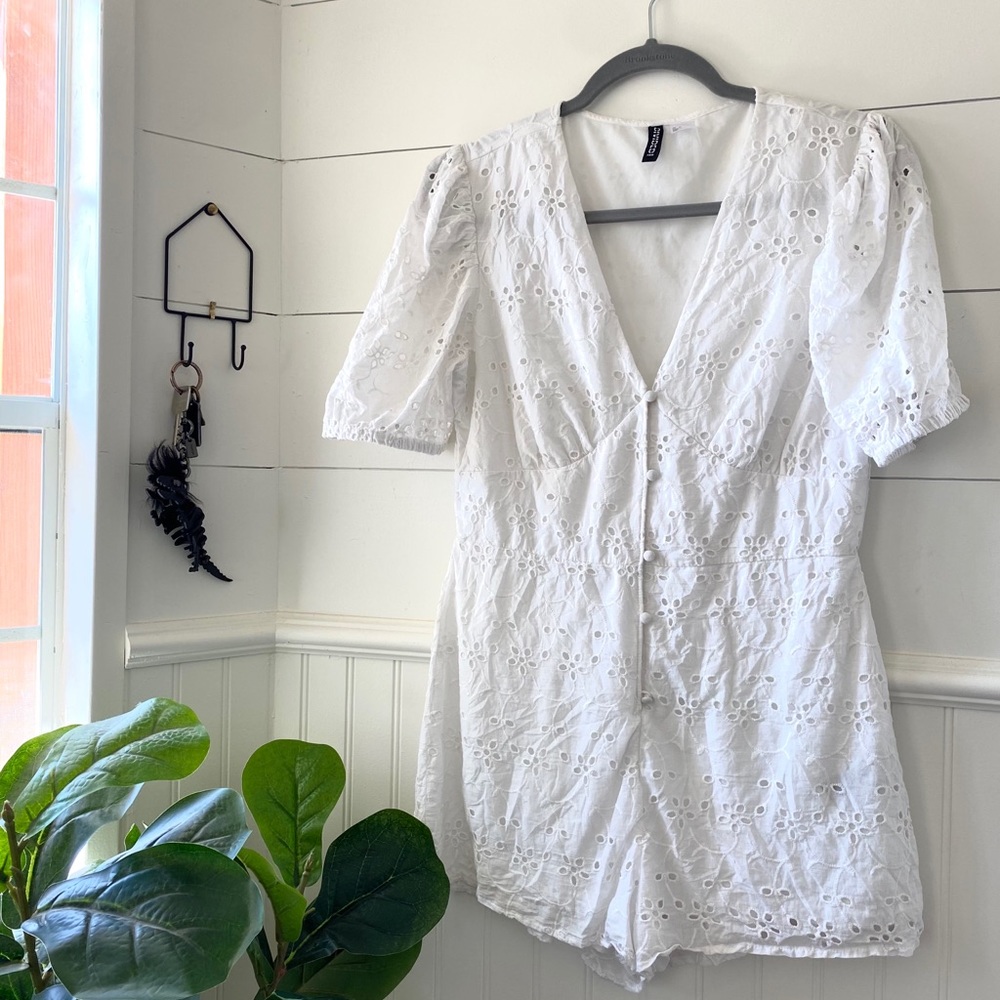White Romper